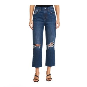 Cassie Super High Rise Straight Crop